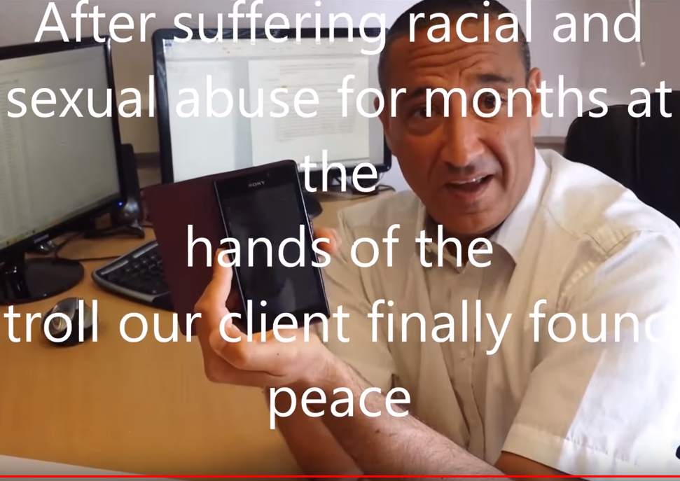 Celebrities internet trolls lawyer